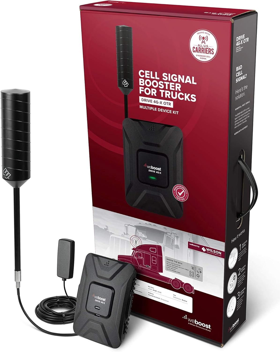Cell Phone Signal Booster for Trucks and SUVs G5411