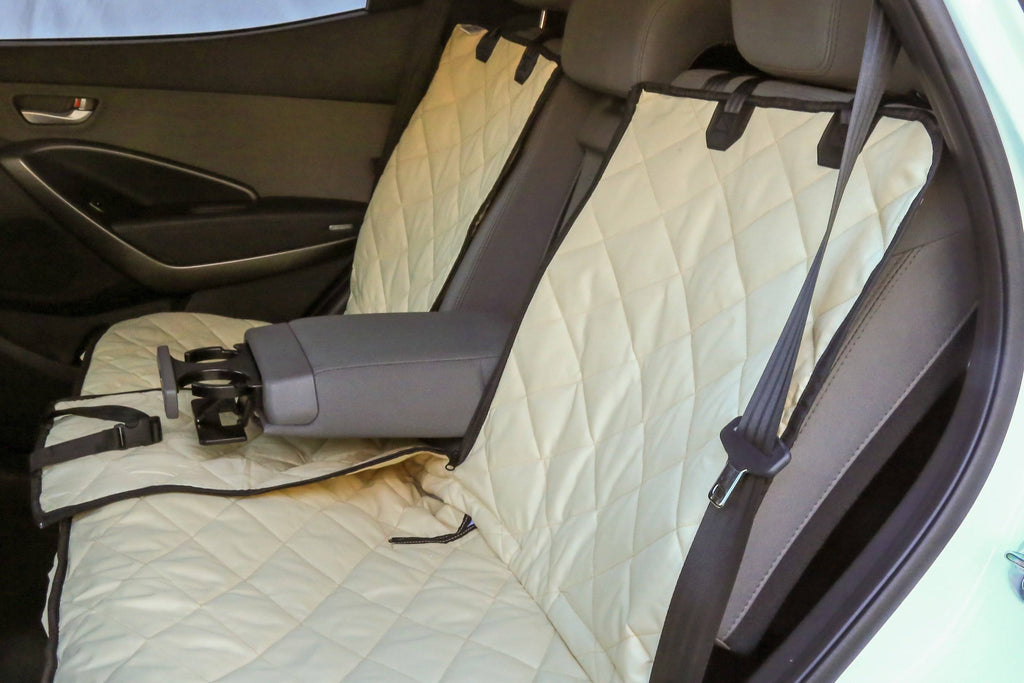 Custom Dog Seat Cover Center Console Access D577