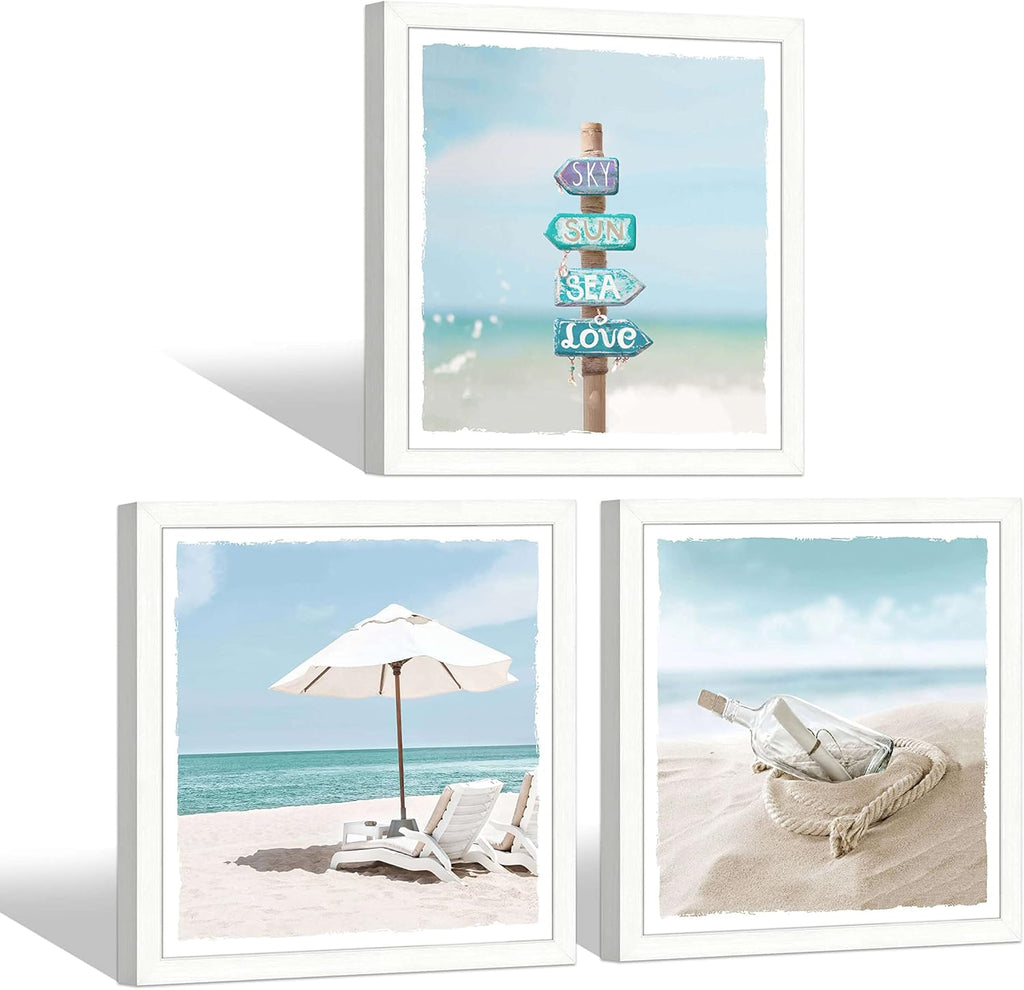13''x13'' Framed Beach Shell Wall Art V7217
