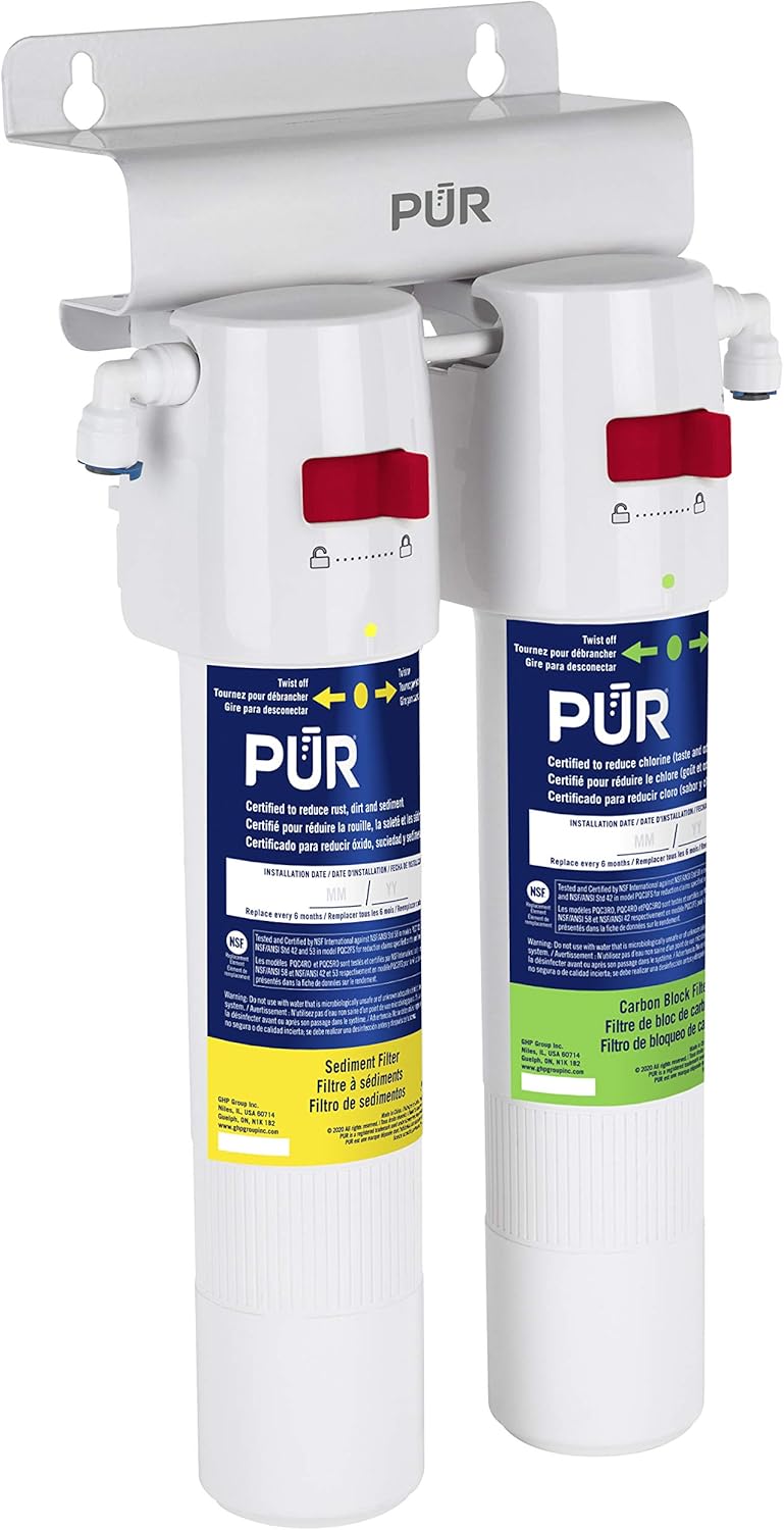 White DualStage H2O Filtration System J672