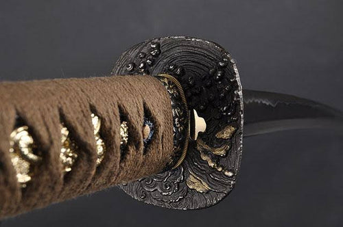 1045 Carbon Steel Full Tang Samurai Katana C965507