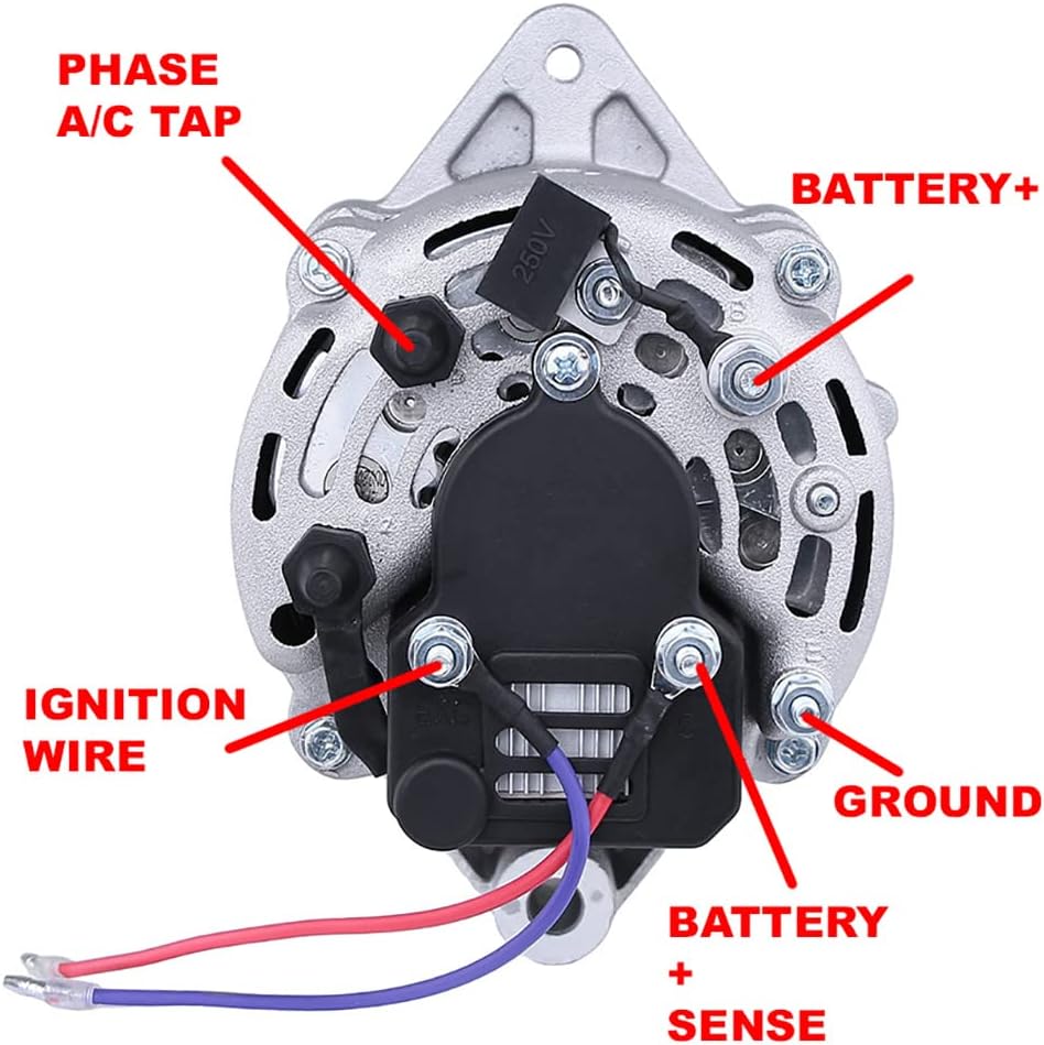 12V 55A Alternator L992