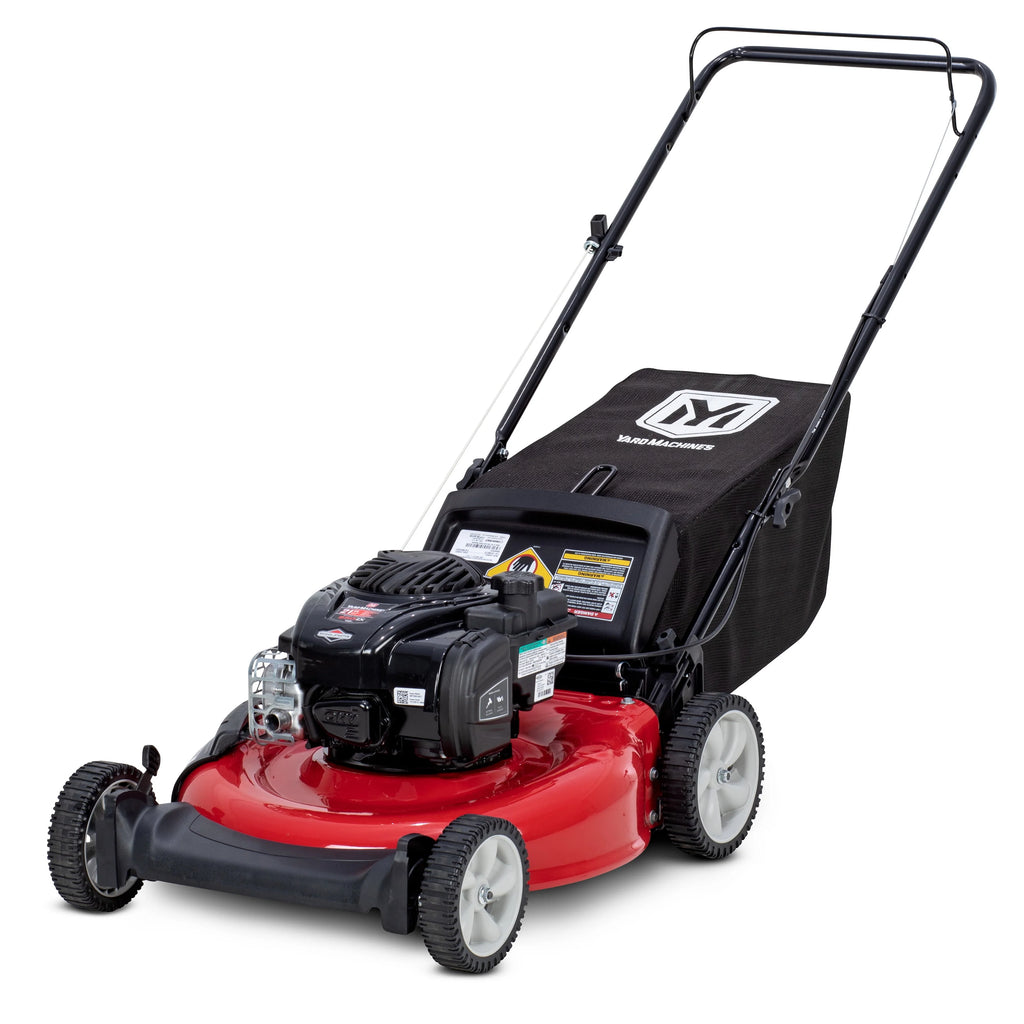 21-in Walk Behind Push Lawn Mower with 140cc Gas Powered Engine W934944