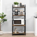4-Tier Kitchen Bakers Rack with Storage Shelves D172