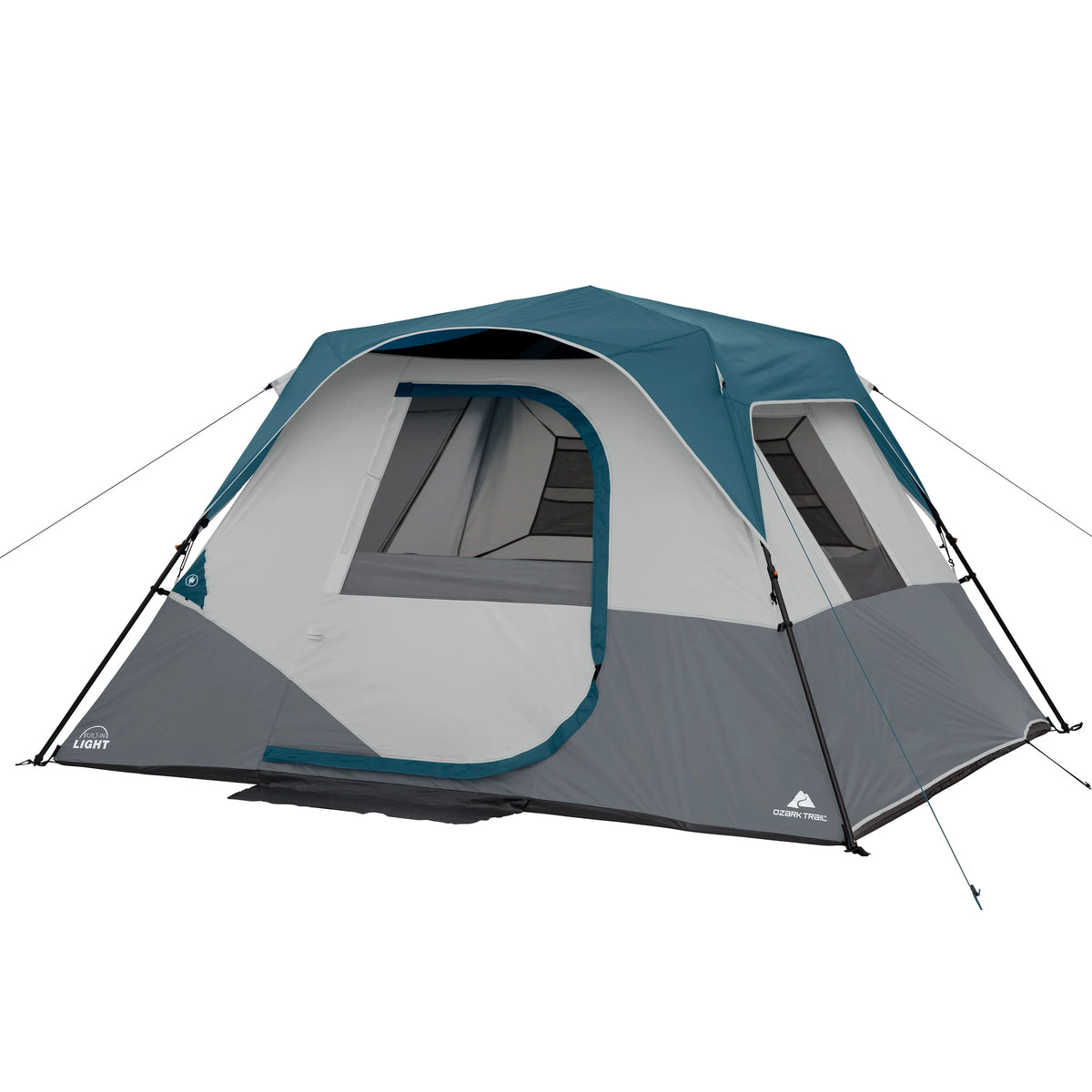 6-Person Instant Cabin Tent with LED Light Z24499