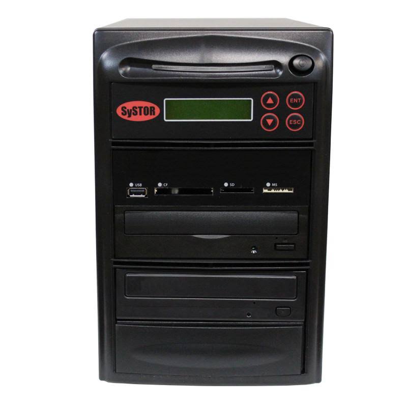 BLU-RAY BDXL Disc Duplicator + USB/SD/CF Backup Copier Tower V83876