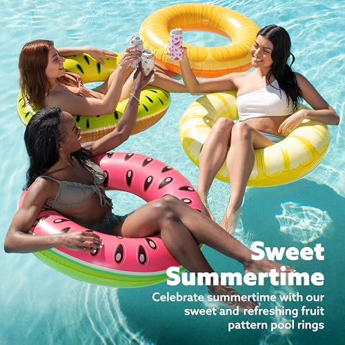 4 Pack Inflatable Pool Floats U543748