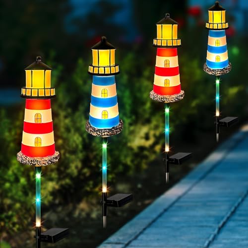 4 Pack Solar Outdoor Waterproof Lights K80662