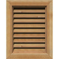 Unfinished Functional Vertical Gable Vent C861712