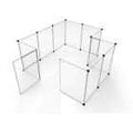White 12 Panels Plastic Pet Playpen A3820