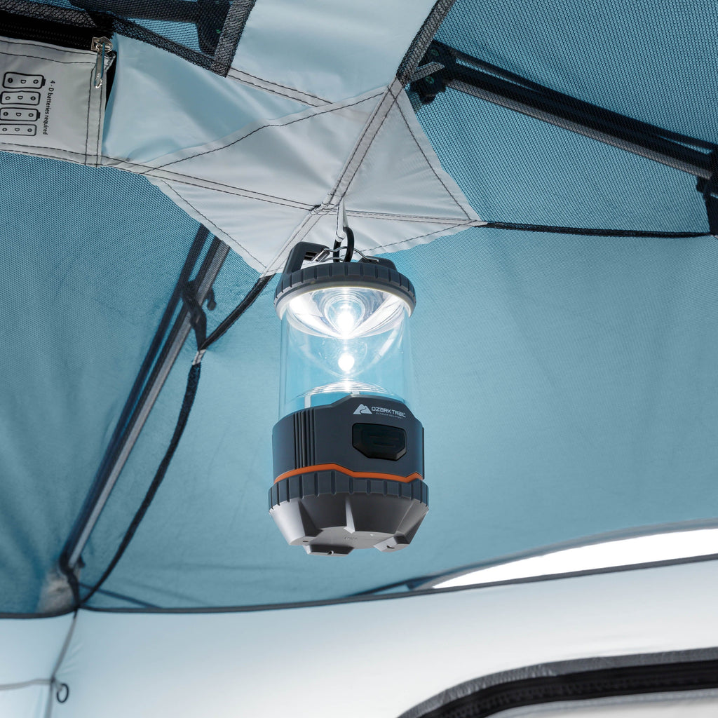 6-Person Instant Cabin Tent with LED Light Z24499