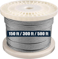 1/8 316 Stainless Steel Wire Rope Aircraft Cable 7x7 X15876