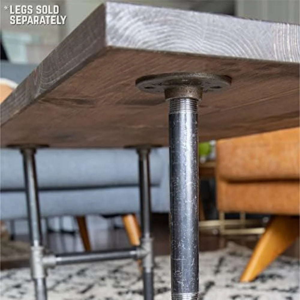 Solid Wood Coffee Table Top 18 in. x 36 in. x 1.25 in. Reclaimed Pine Y756
