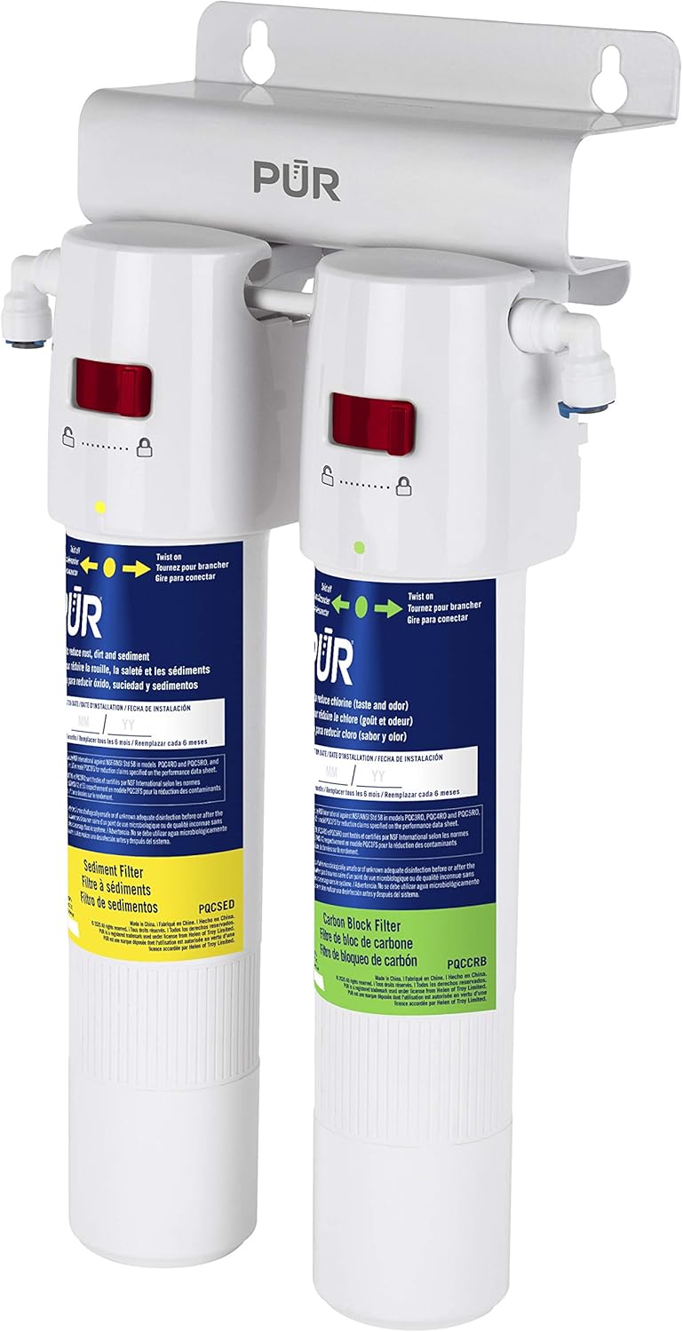 White DualStage H2O Filtration System J672