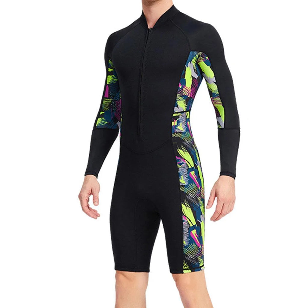 1.5mm Wetsuit Shorty Front Zip Long Sleeve P9992