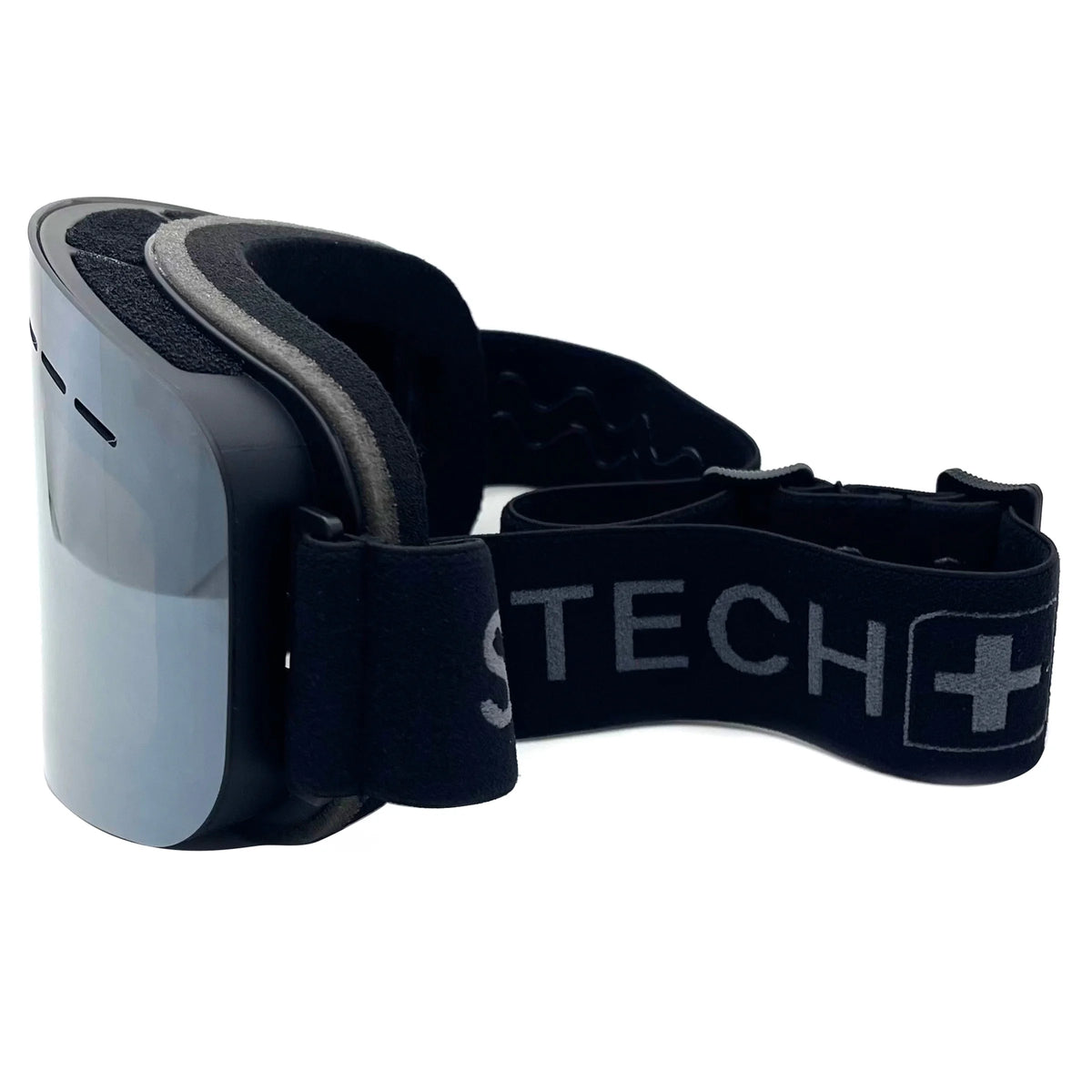 Rimless Ski Goggle Black Strap V5359