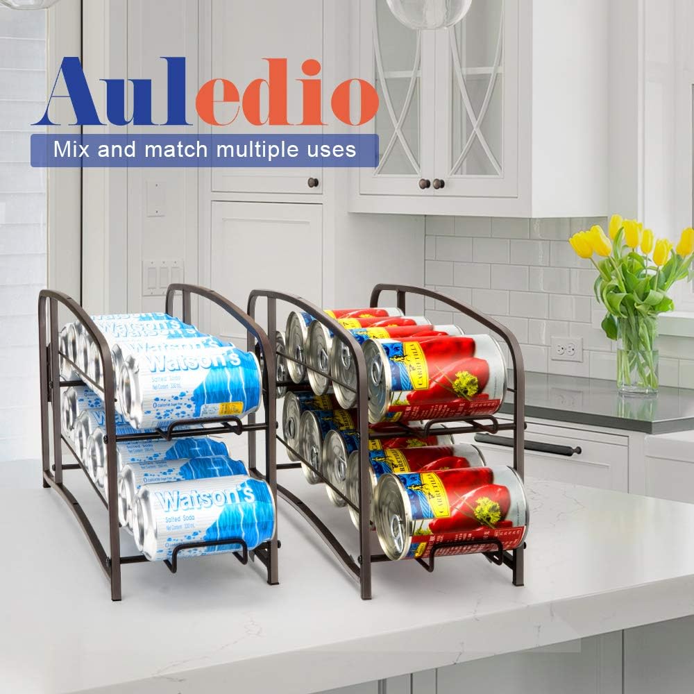 Stackable Beverage Can Dispenser Rack (2 Pack) L536
