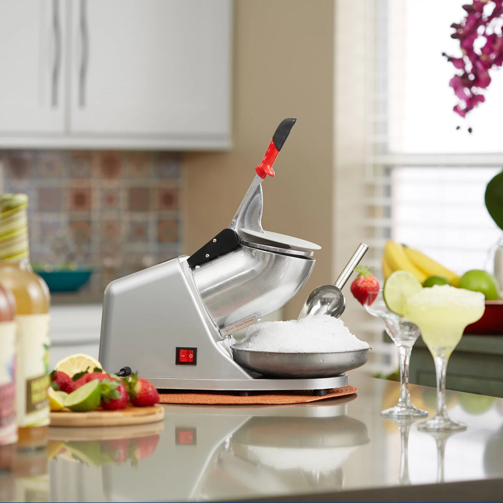 Ice Shaver Crusher with Stainless Steel Blades and Scoop V505