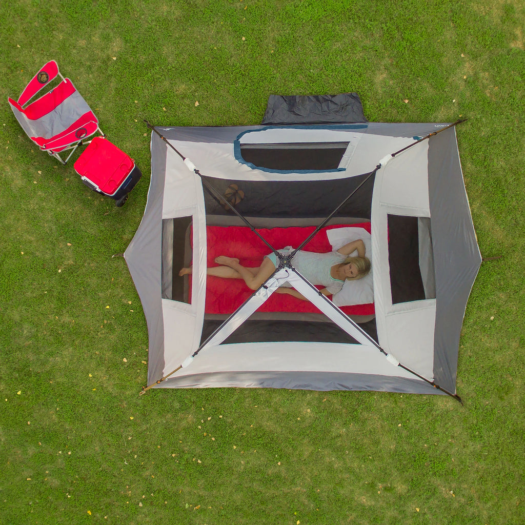 6-Person Instant Cabin Tent with LED Light V282277