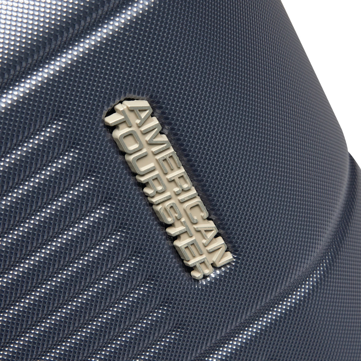 Slate Blue Hardside Medium Checked Spinner Luggage V9742