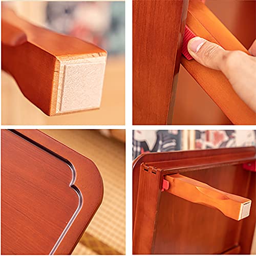 Folding Low Wooden Table (80x60×29cm) D103912