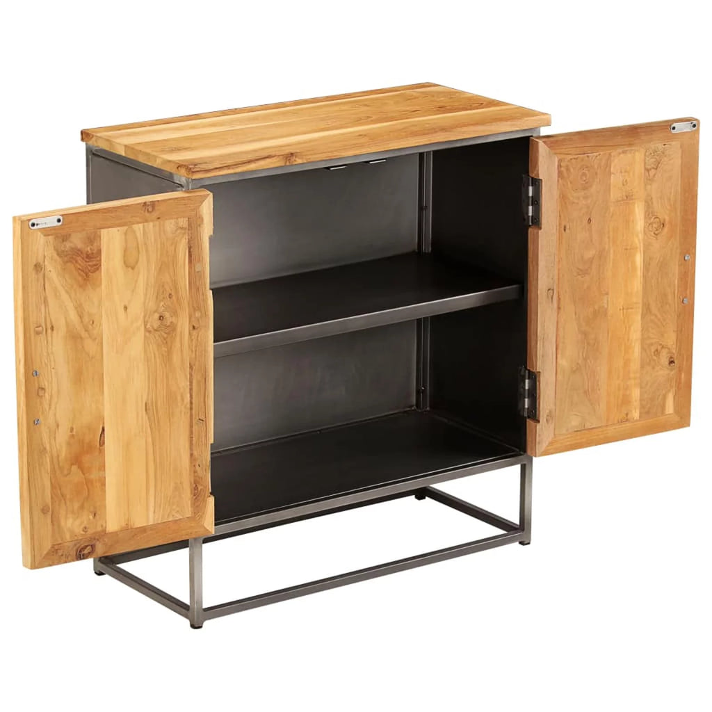 Recycled Teak and Steel Sideboard I1215