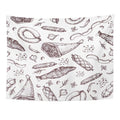 Sausage Salami Wall Art Hanging Tapestry 60x80 inch V63518