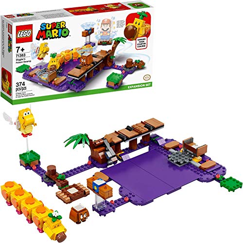 LEGO Super Mario Poison Swamp Expansion Set 71383 Building Kit (374 Pieces) C766465