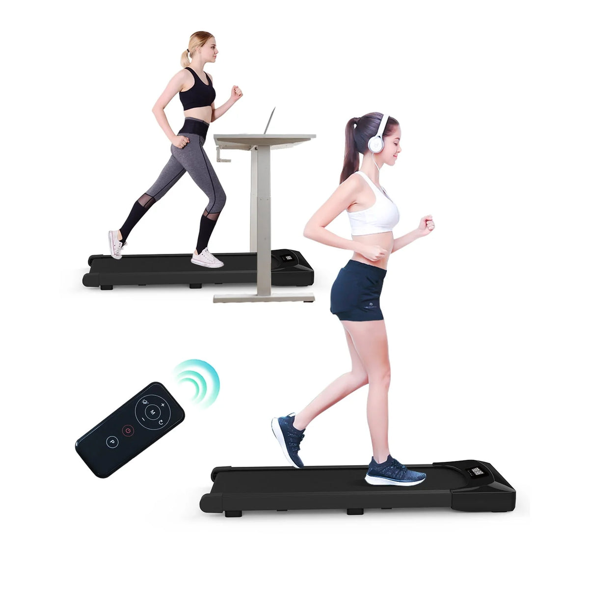 2.5HP Portable Under Desk Treadmill Y2894