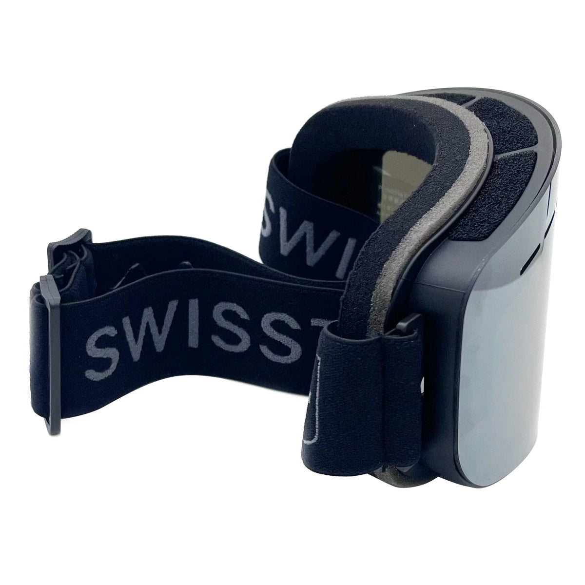 Rimless Ski Goggle Black Strap V5359
