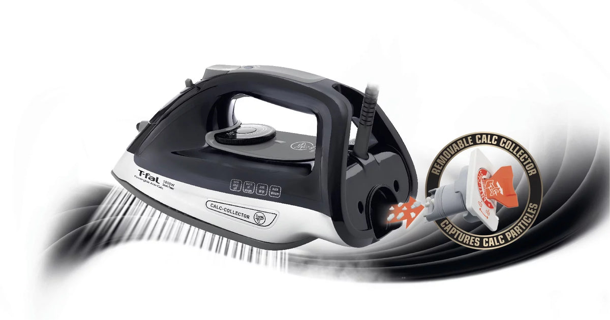 Black Steam Iron X668
