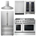 48 Dual Fuel Range, Range Hood, Refrigerator, Dishwasher, Wine Cooler P8720