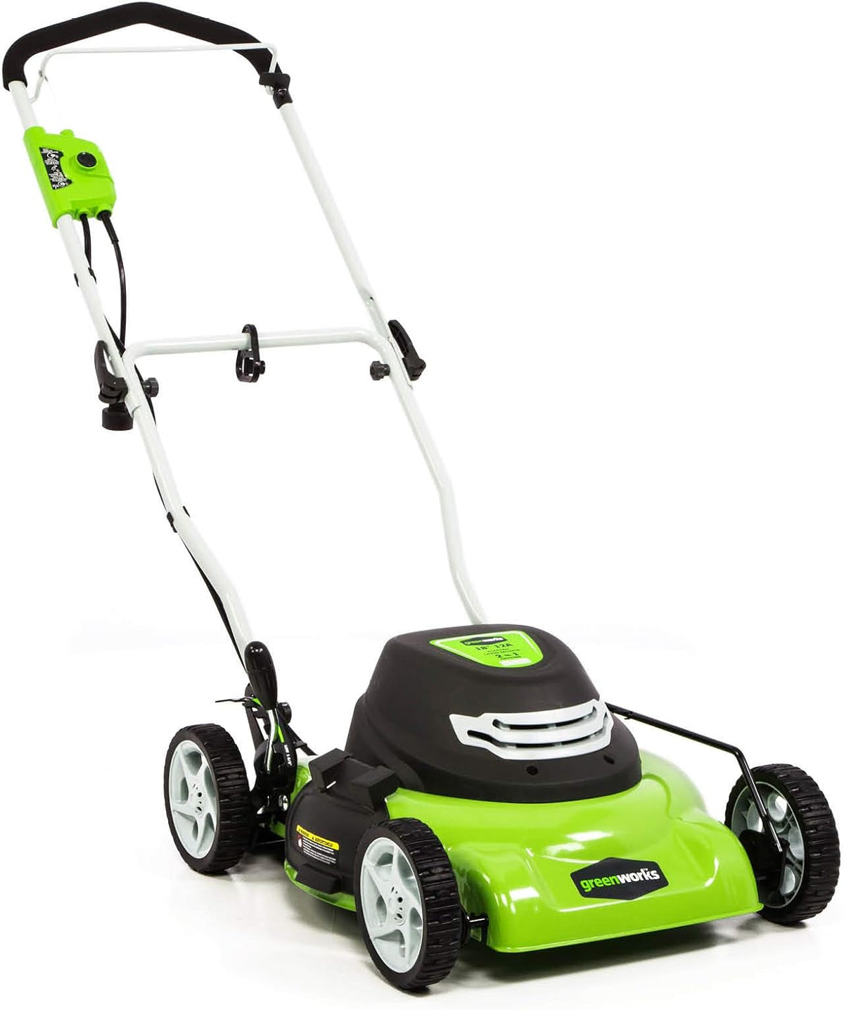 2 x 24V 17" Cordless Lawn Mower with 4.0Ah Batteries and Dual Port Rapid Charger G180037