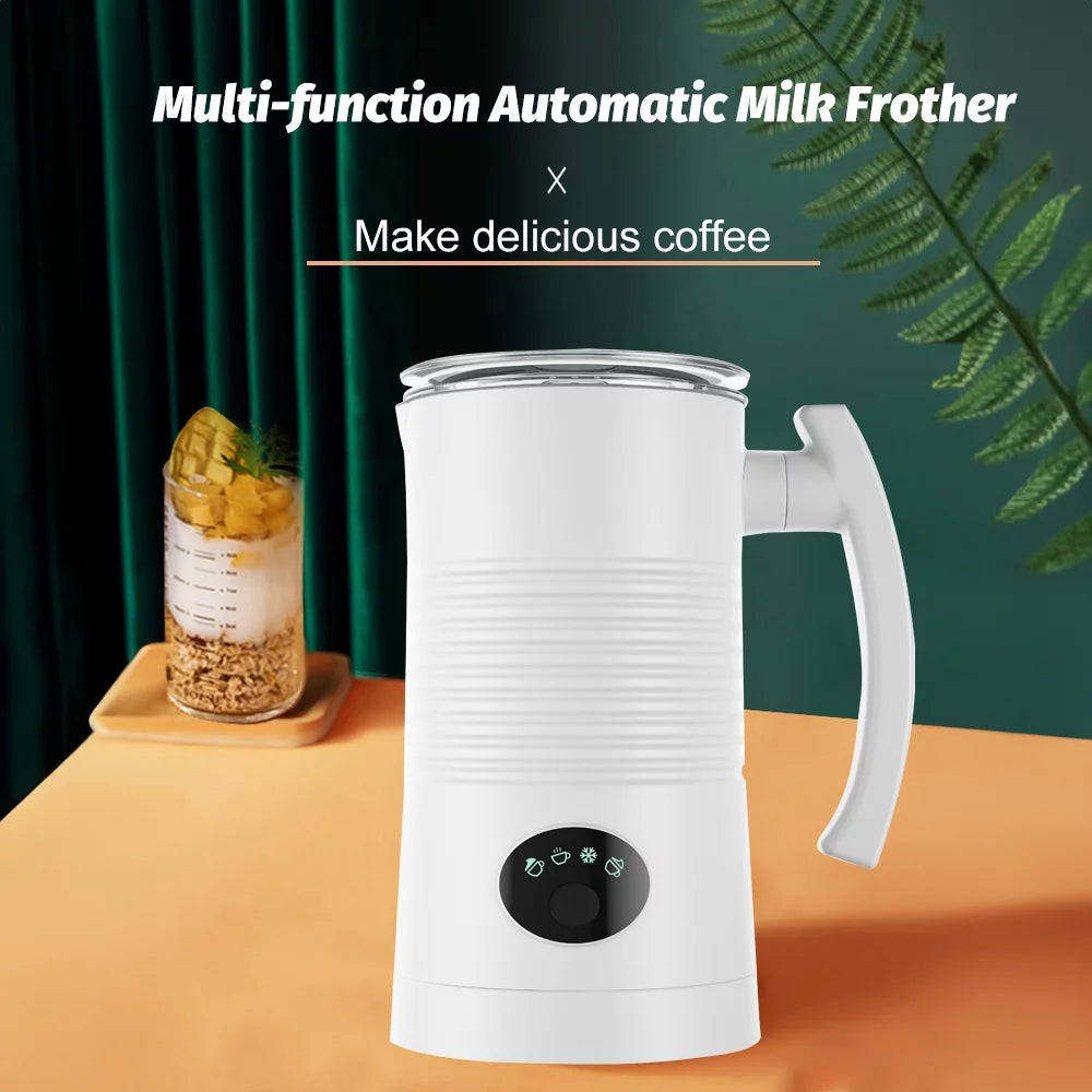 400W 4 in 1 Stainless Steel Electric Milk Frother and Steamer Y929785