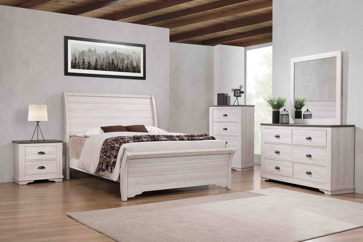 King Size Solid Wood Bedroom Furniture Set D439