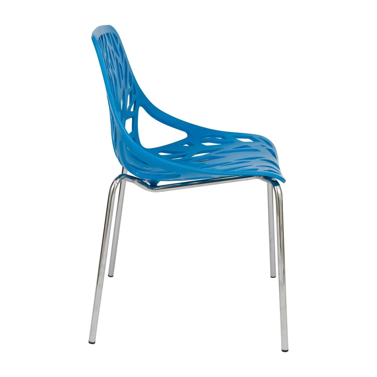 Modern Dining Chair with Chromed Legs M5051