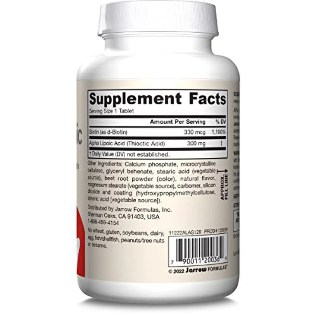 Alpha Lipoic 120 count T5429