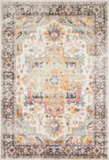 Ivory Charcoal 9'3 x 13' Rug Z4350