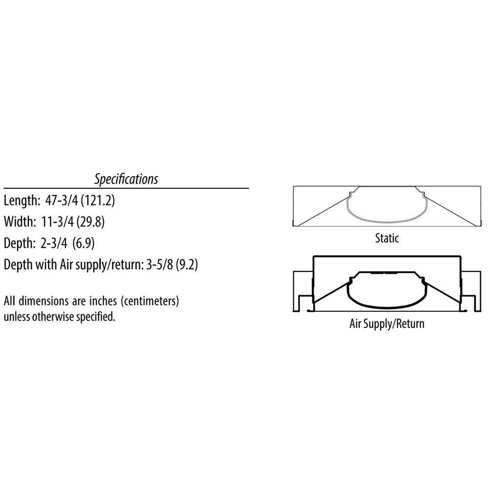 LED Low Profile Recessed Troffer G91640