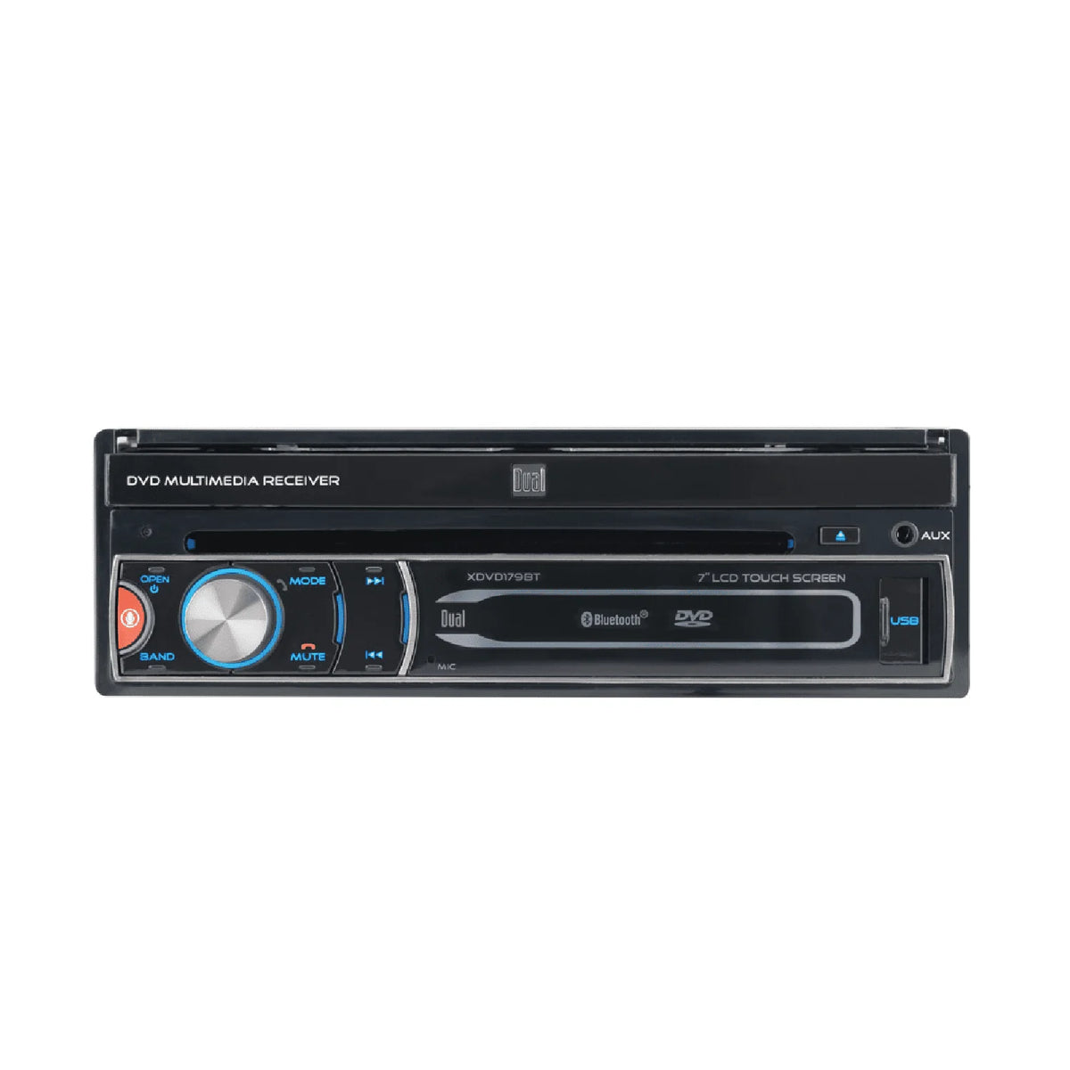 7 inch Single DIN Car Stereo with Motorized Touch Screen D632565