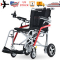 Lightweight Foldable Electric Wheelchair with Cup Holder & Anti-Tipper R427925