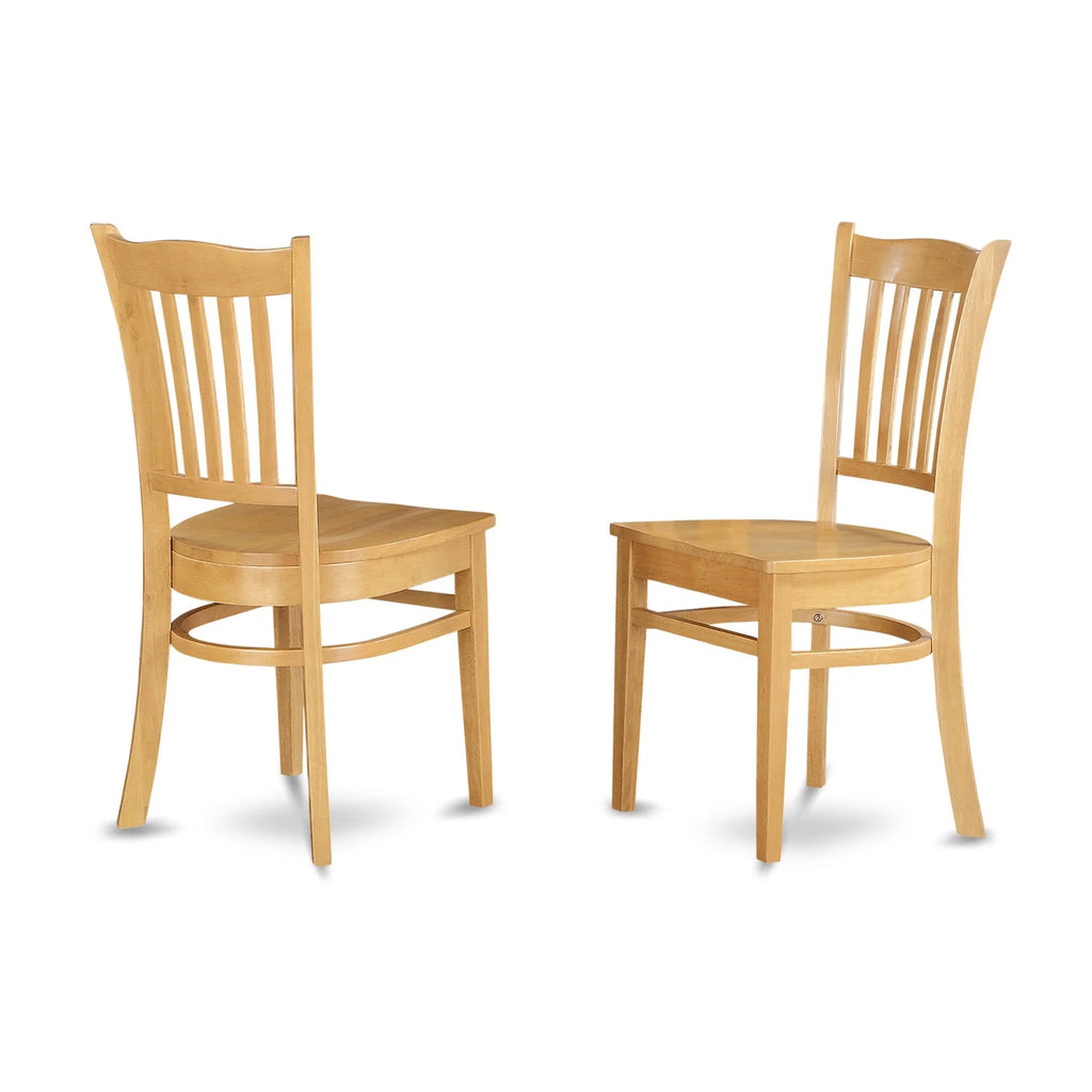 Oak Kitchen Table with 2 Dining Chairs and 2 Benches G1080