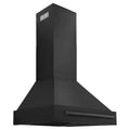 30 in. 400 CFM Convertible Wall Mount Range Hood Black Stainless Steel S7699