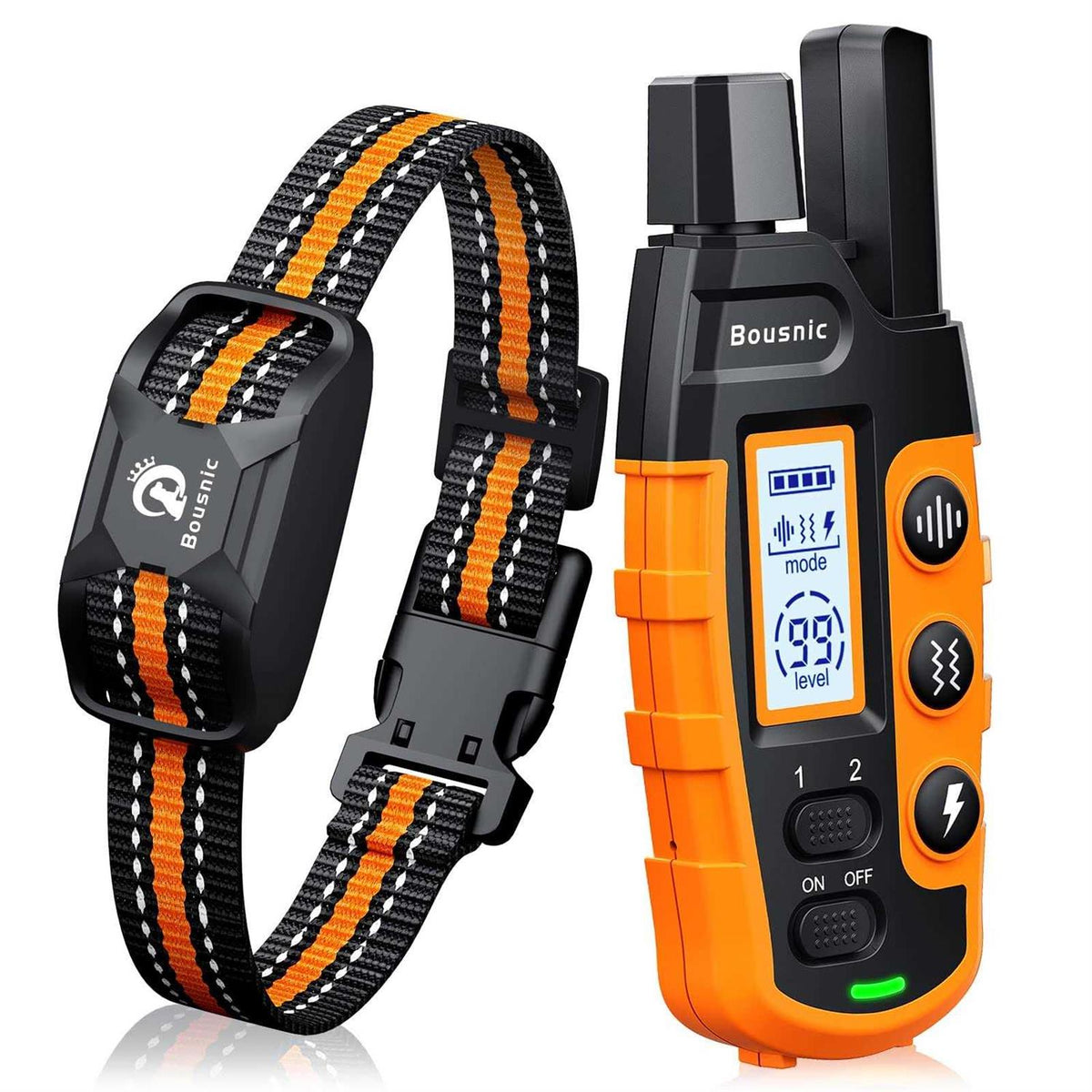 Rechargeable Dog Training Collar with Remote F891429