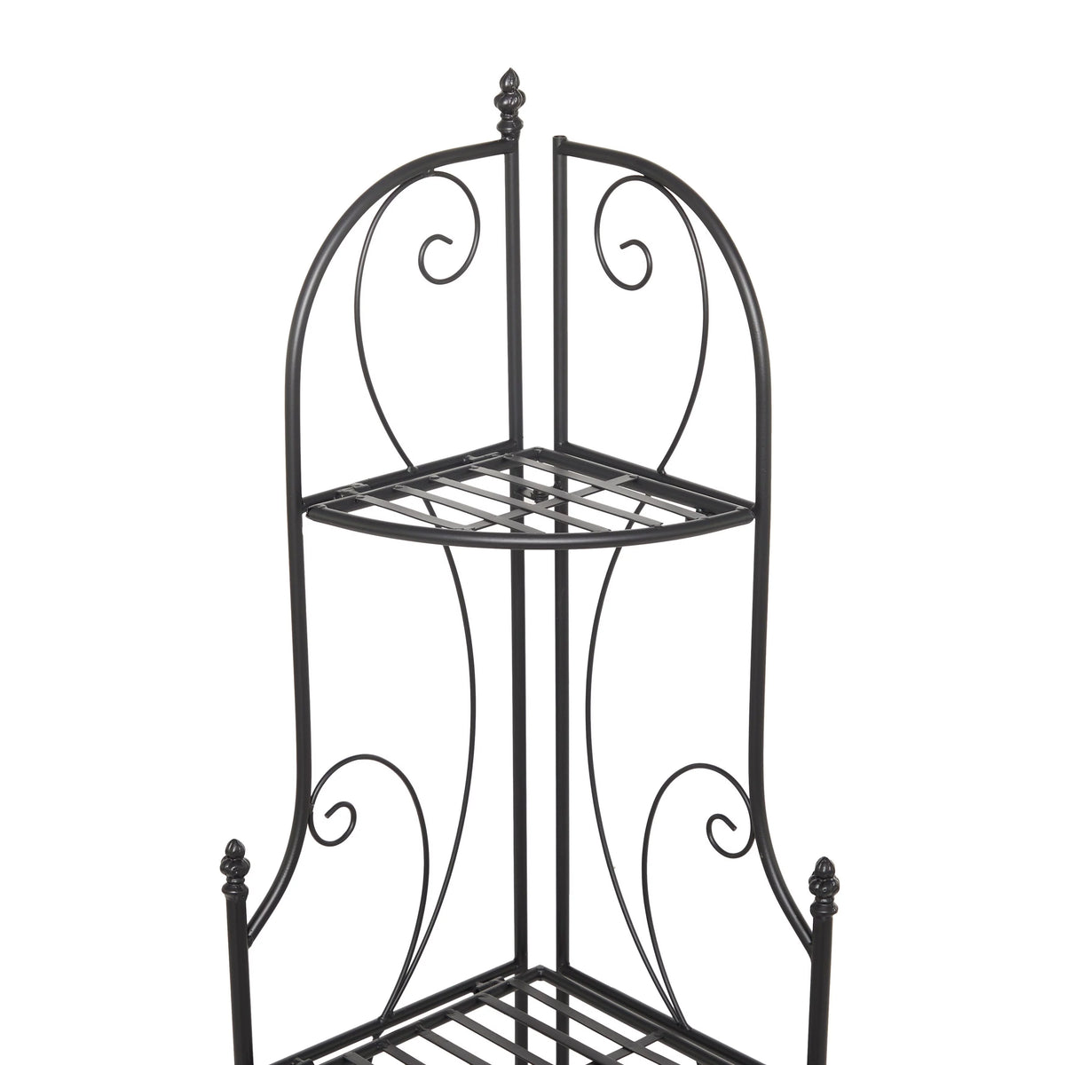 Black Iron Contemporary Bakers Rack K208285
