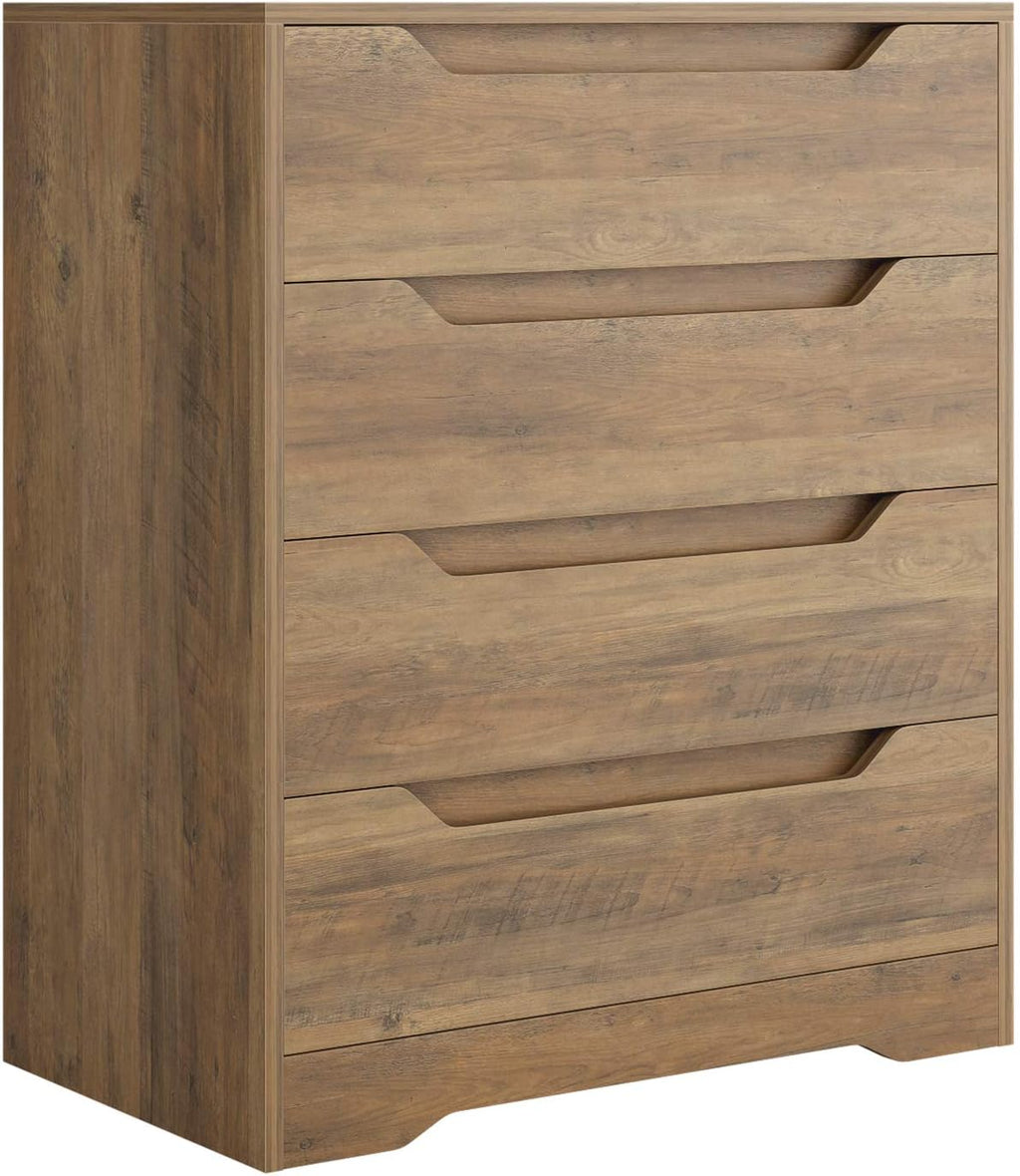 White 4 Drawer Wood Dresser L295479