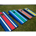Blue Striped Cornhole Set T802024