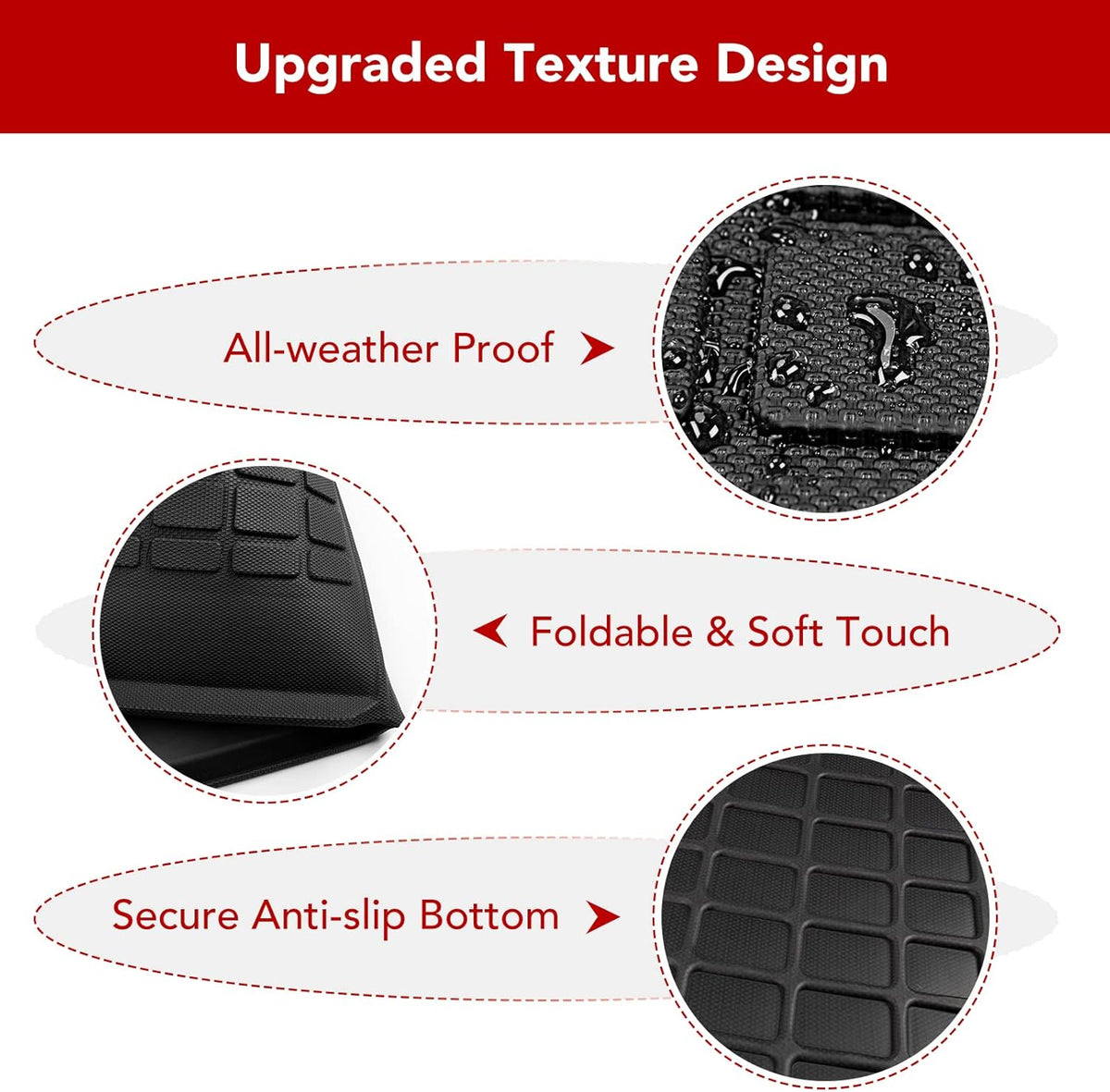 Heavy Duty Rear Trunk Cargo Mat I187720