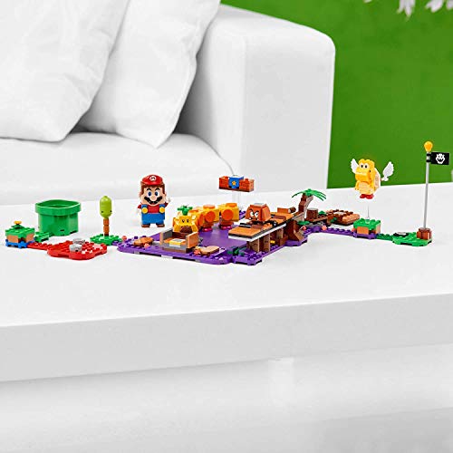 LEGO Super Mario Poison Swamp Expansion Set 71383 Building Kit (374 Pieces) C766465