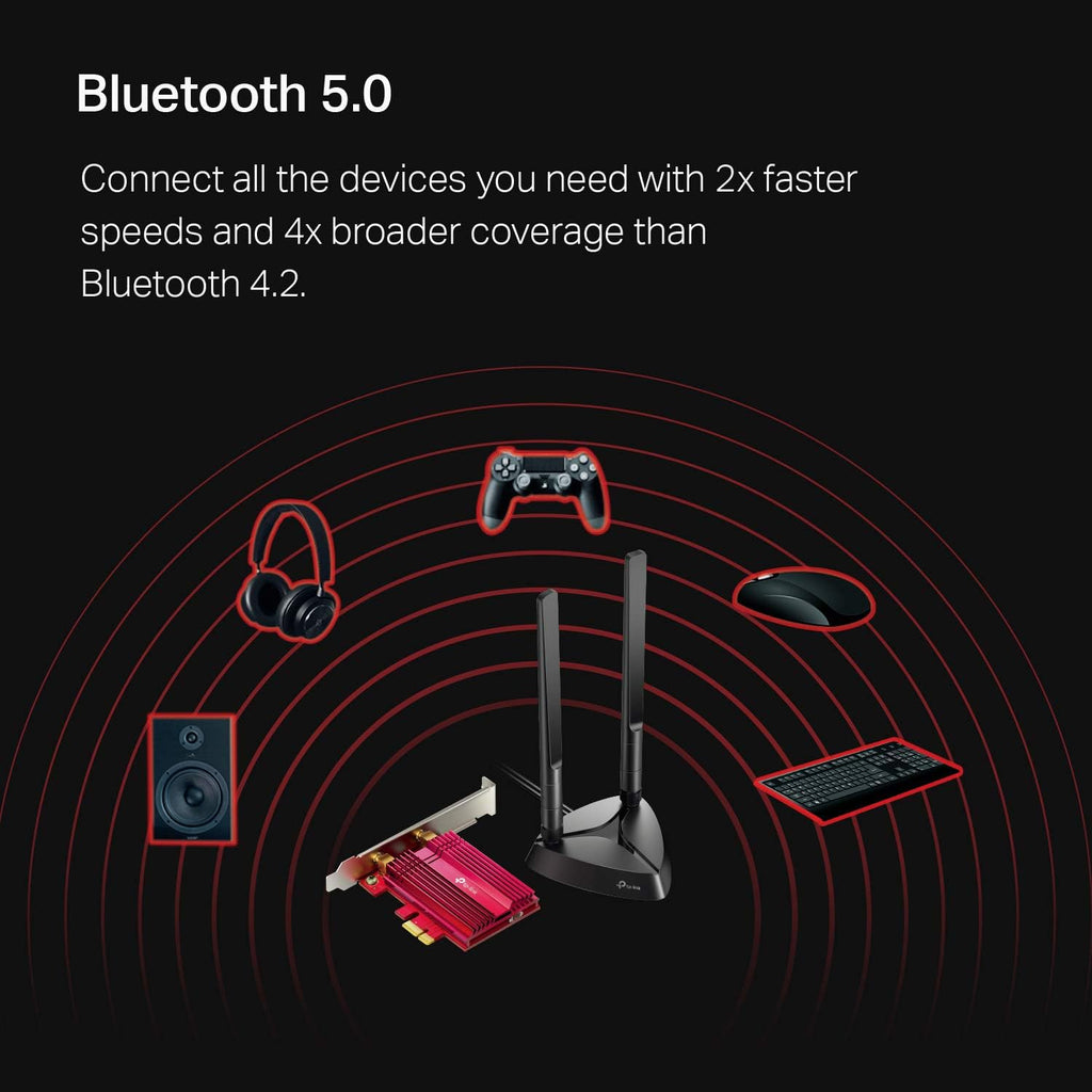 WiFi 6 AX3000 PCIe WiFi Card, Bluetooth 5.0, Dual Band Wireless Adapter P2023